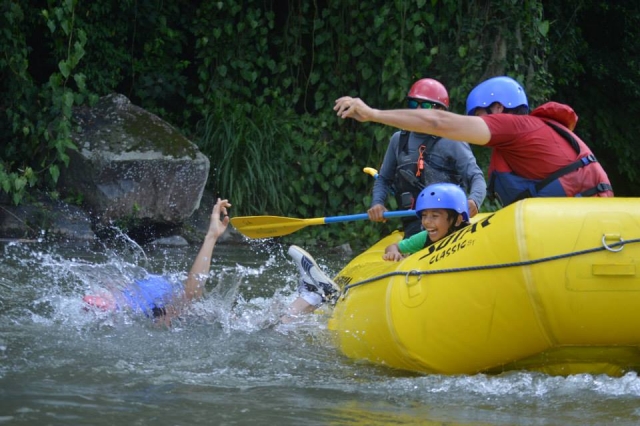 Diversión y caídas